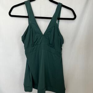 Vintage Y2k Babydoll Banana republic green top size medium